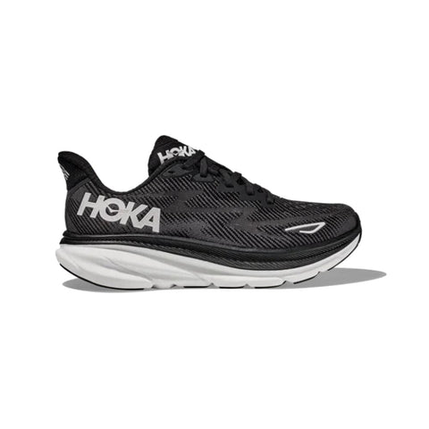 Hoka Men's Clifton 9 WIDE 1132210-BWHT