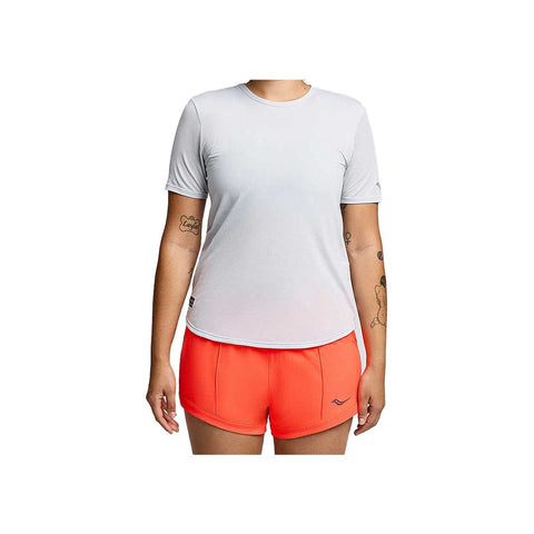 Saucony Women's Stopwatch Short Sleeve SAW800484-GNH